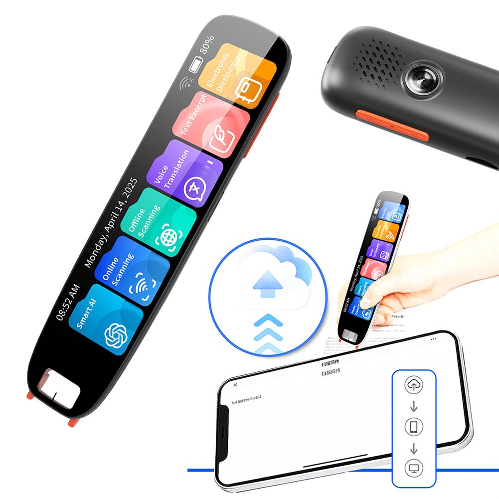 Home Office Dictionary - Multifunction Dictionary Pen TYPE-C Charging Real