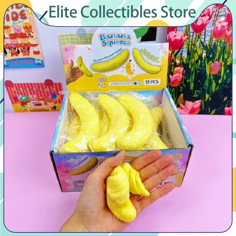 Home Office Simulator - Banana Squeeze Simulated Fruit Squishy Slow