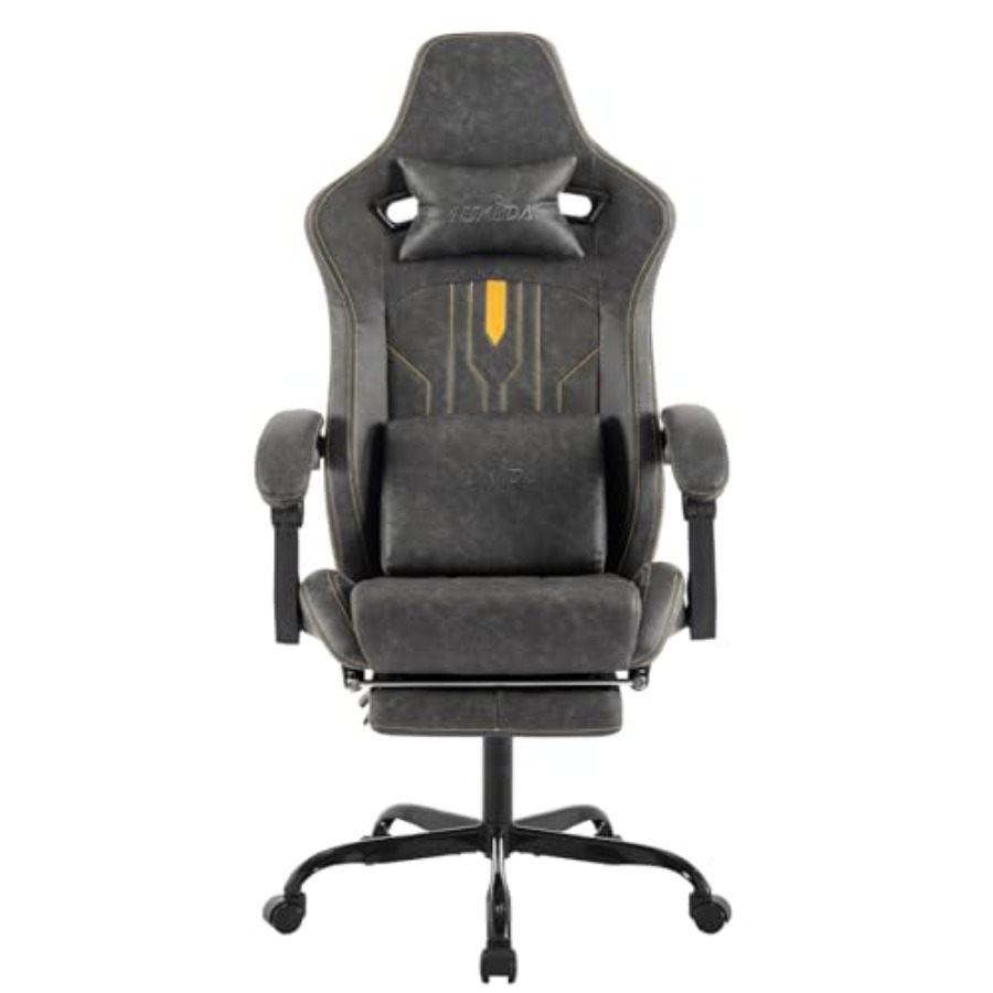 Home Office Chair - Gaming chair with footrest for home