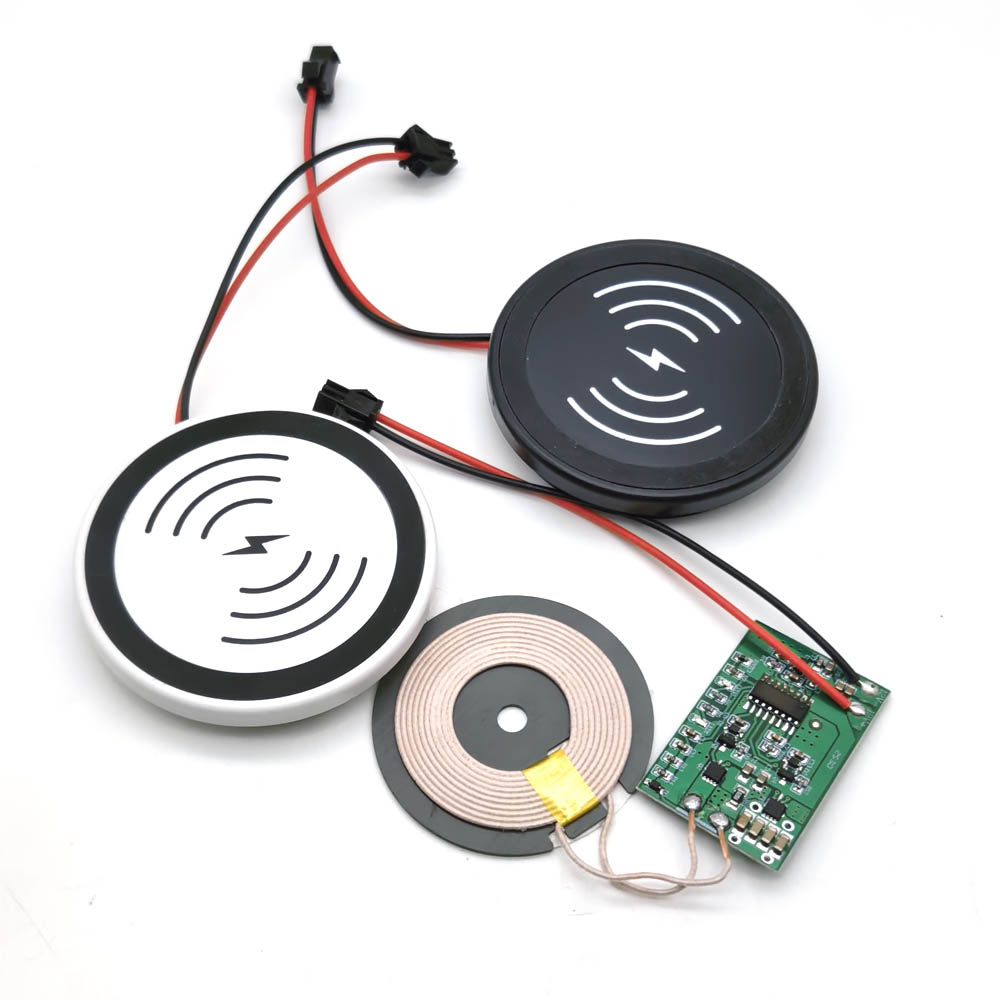 Desk Charging Station - 12V 15W LED Night Light Wireless