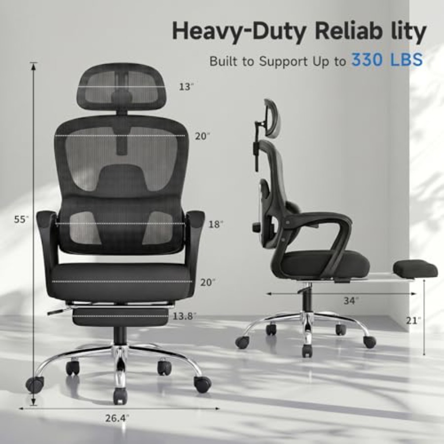 Ergonomic Office Chair with Fo - огляд і ціна Home Office Chair