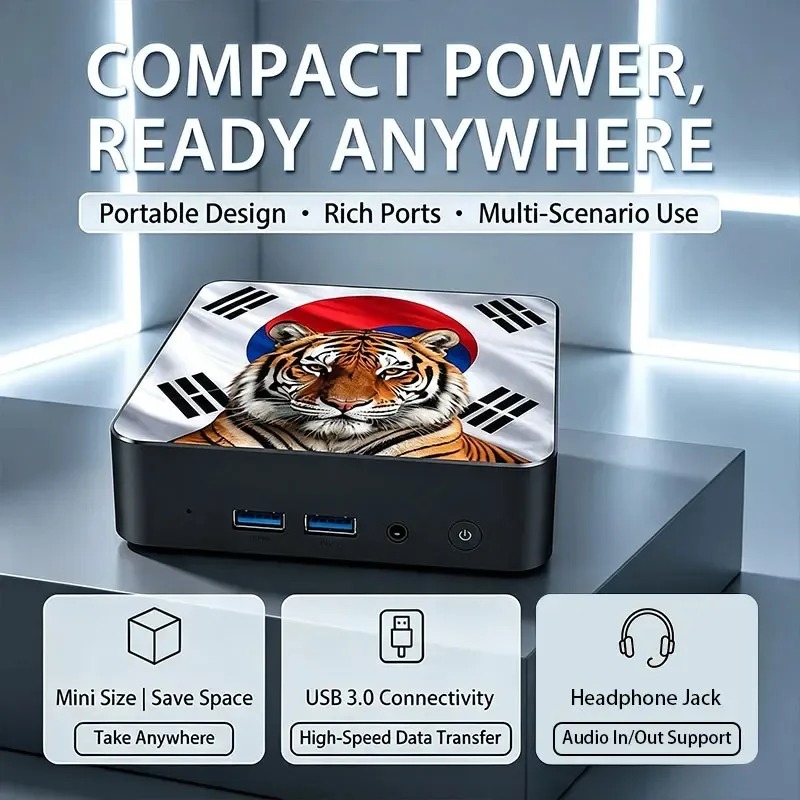 Compact Desktop Mini PC Intel  - огляд і ціна Home Office Windows