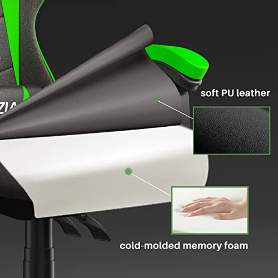 Gaming Chair with Lumbar Suppo - огляд і ціна Home Office Chair