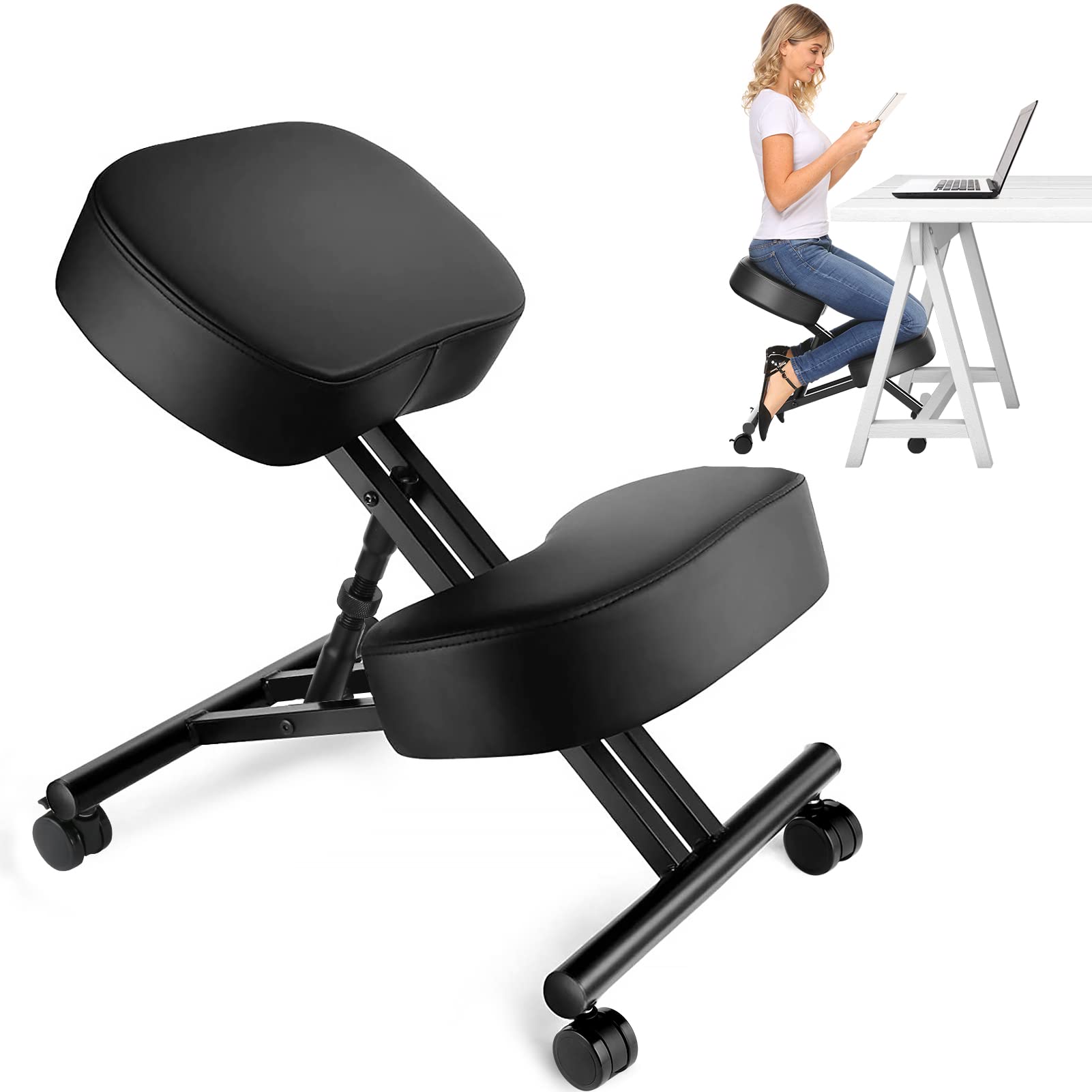 Kneeling Chair Ergonomic for O - огляд і ціна Home Office Chair