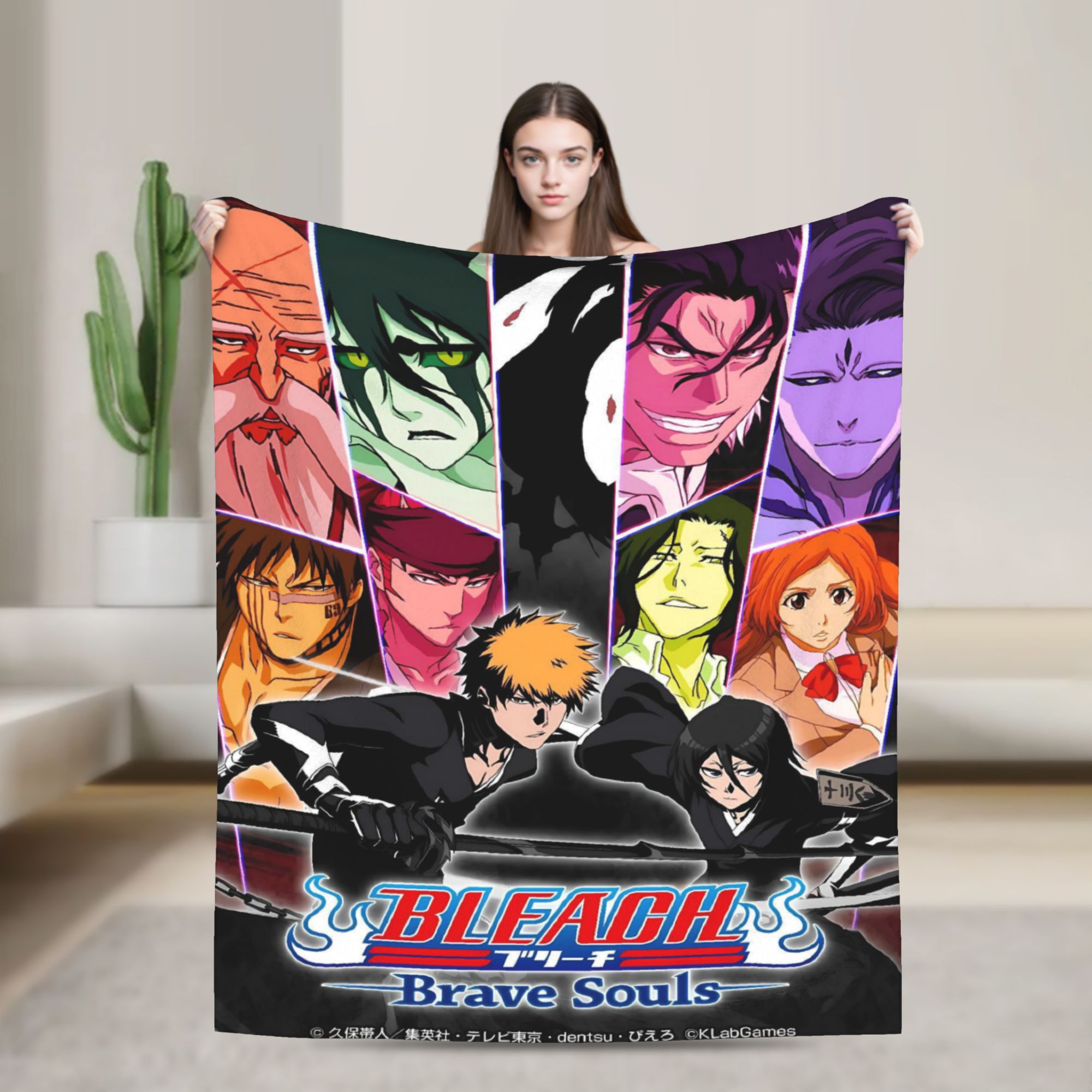 Character Group Shot Blanket Q - огляд і ціна Home Office Bleaching