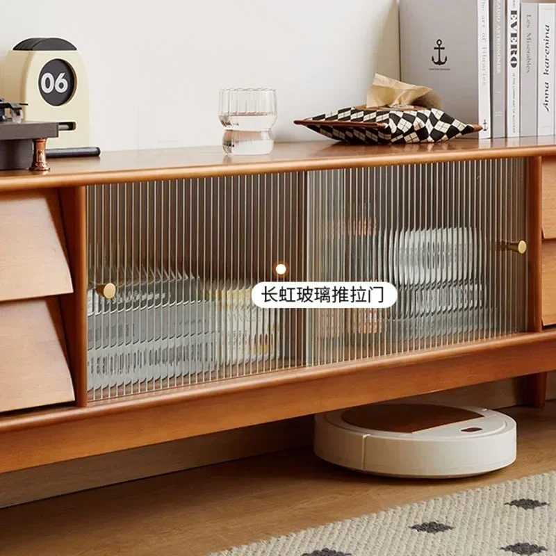 Media Console Tv Stand Modern  - огляд і ціна Drawer Pedestal Cabinet