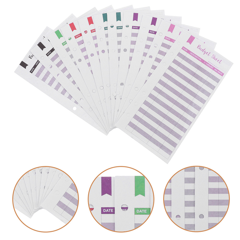 60Sheets Portable Budget Sheet - огляд і ціна Home Office Expenses
