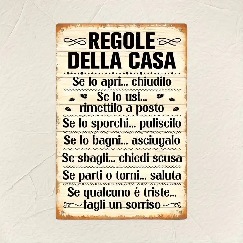 HOUSE RULES: Retro Italian for - огляд і ціна Home Office New Rules
