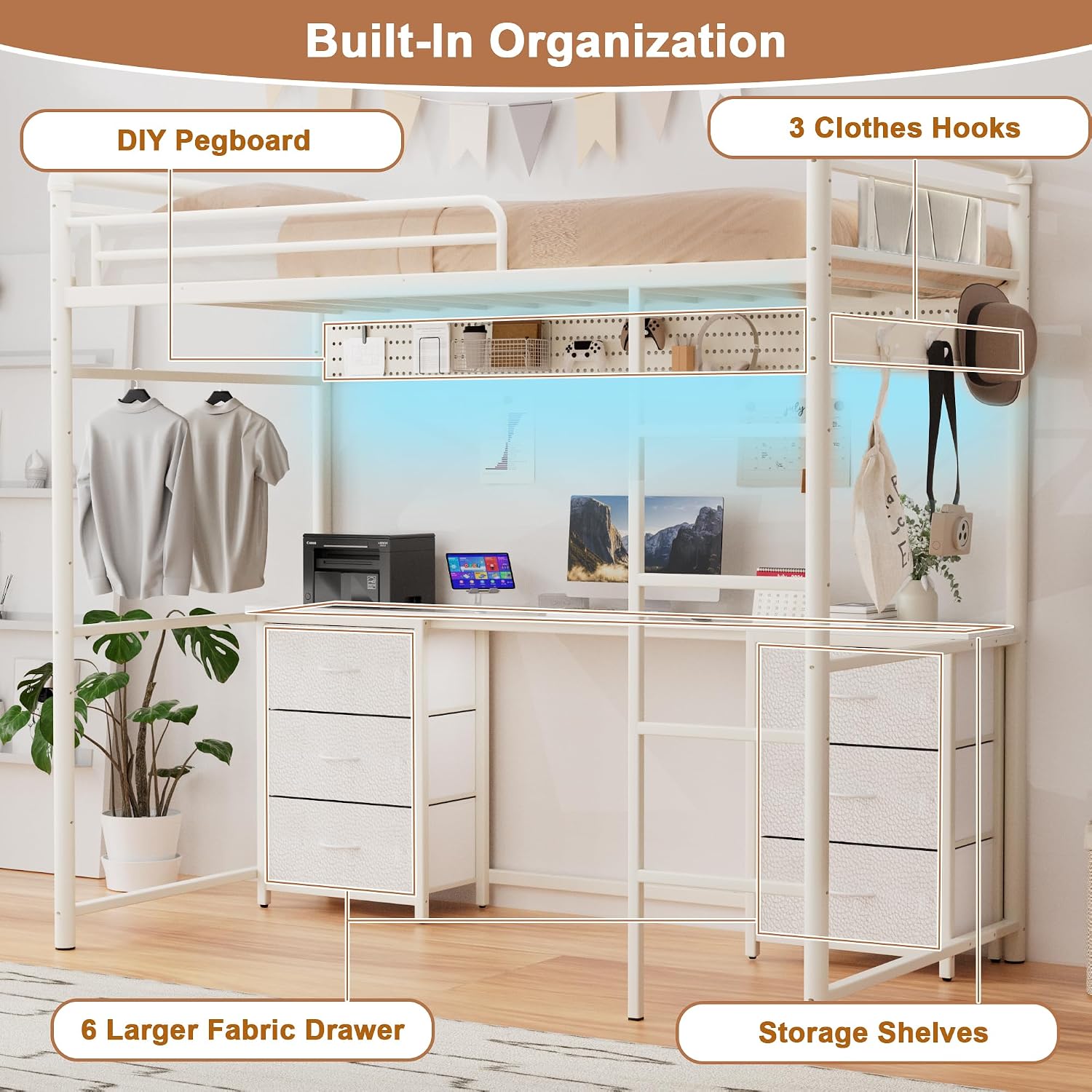 with Charging Station,RGB LED  - огляд і ціна Desk Charging Station