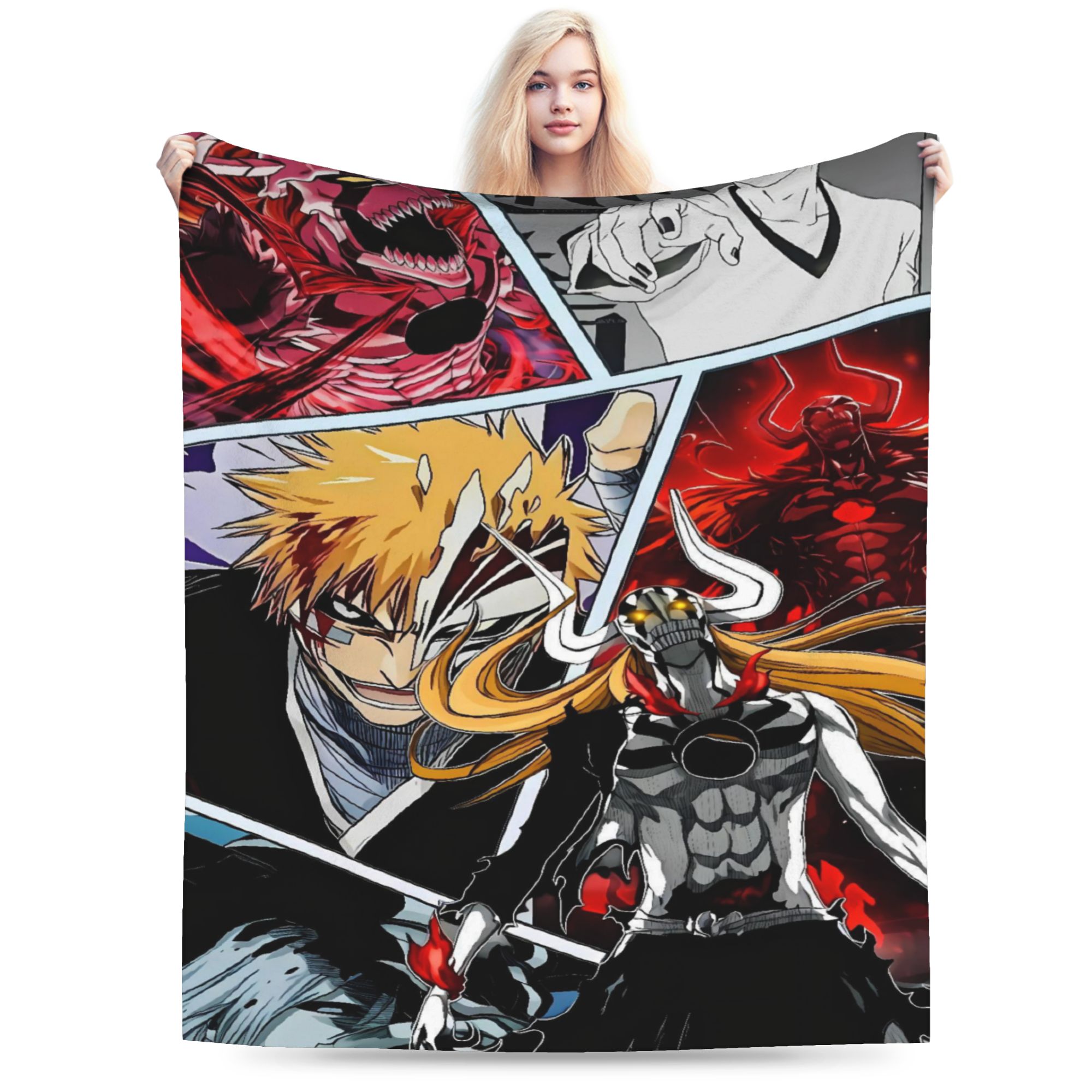 Ichigo Zanpakuto Slash Flannel - огляд і ціна Home Office Bleaching