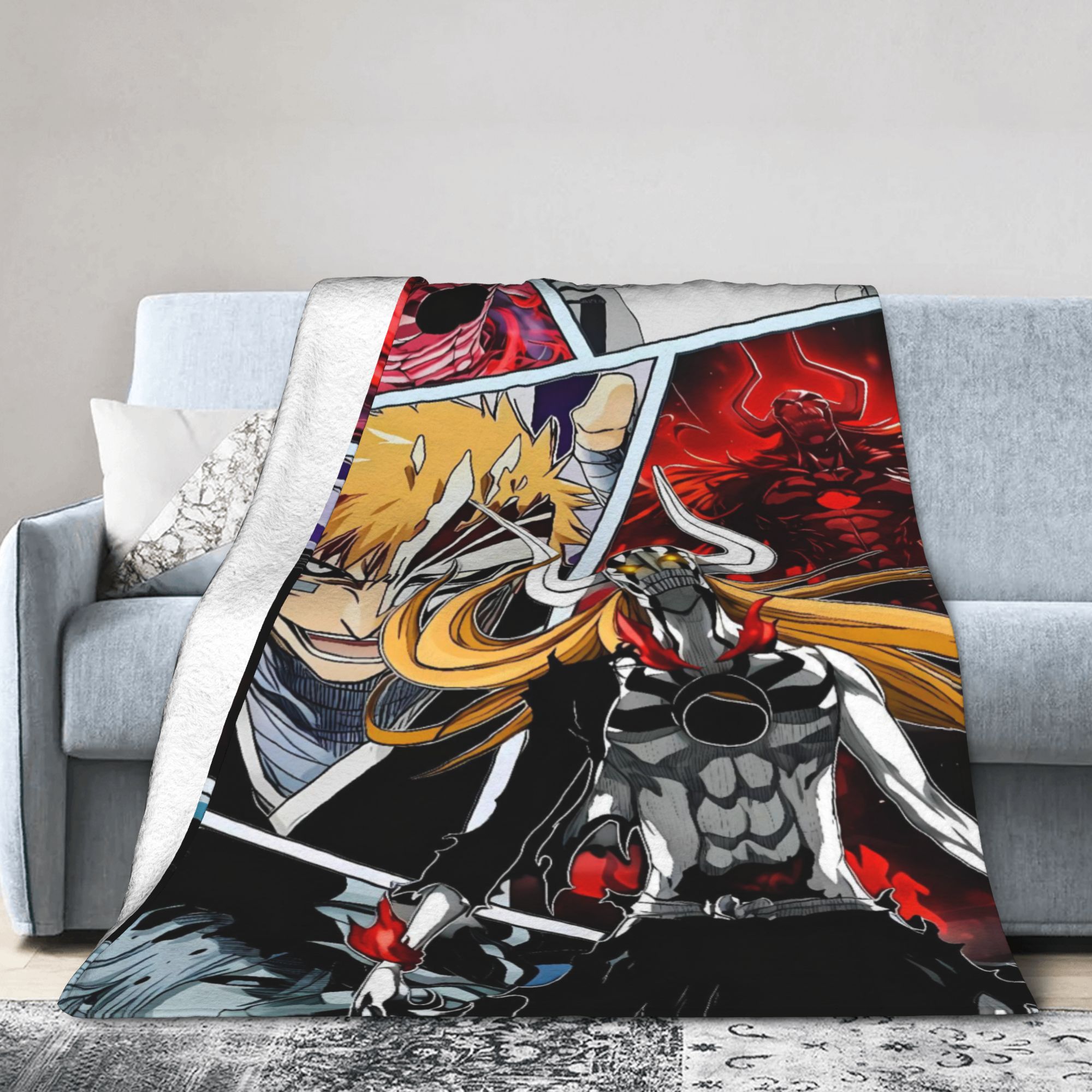 Ichigo Zanpakuto Slash Flannel - огляд і ціна Home Office Bleaching