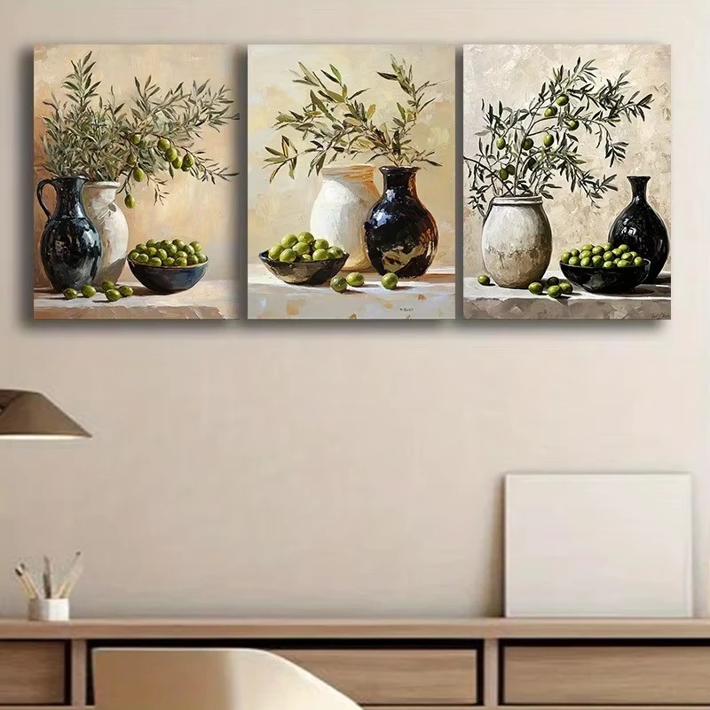 3pcs Summer Olive Branch Olive - огляд і ціна Home Office Depot