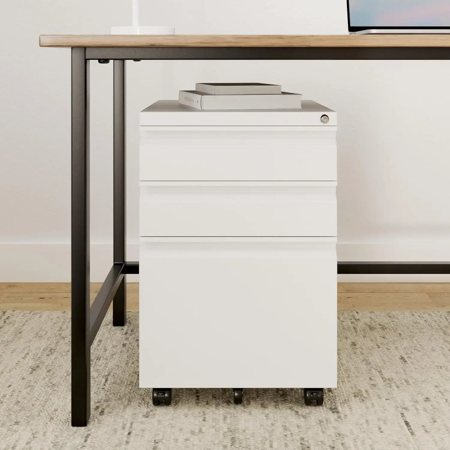 Mount It 3 Drawer File Cabinet - огляд і ціна Drawer Pedestal Cabinet