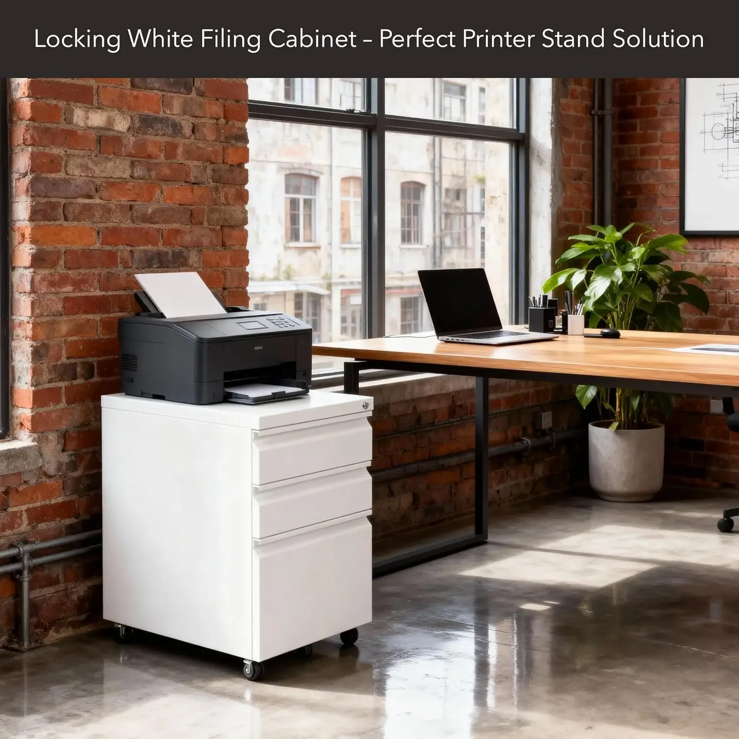 Mount It 3 Drawer File Cabinet - огляд і ціна Drawer Pedestal Cabinet