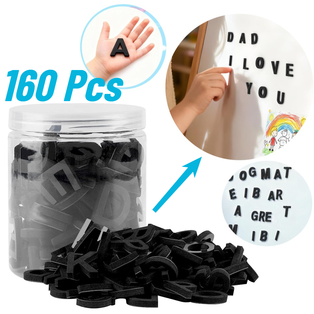 160pcs Decorative Magnetic EVA - огляд і ціна Letter Tray Desk