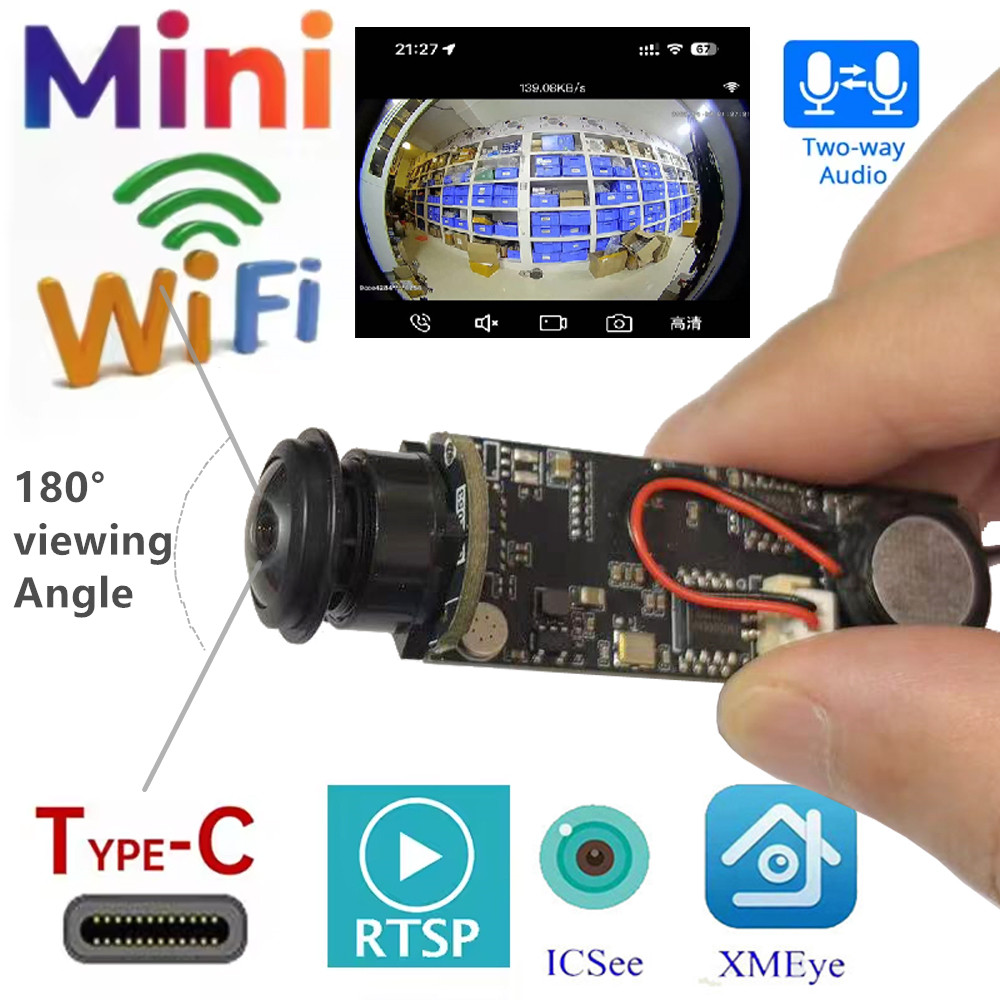 HD WiFi Mini Camera DIY Module - огляд і ціна Home Office Email