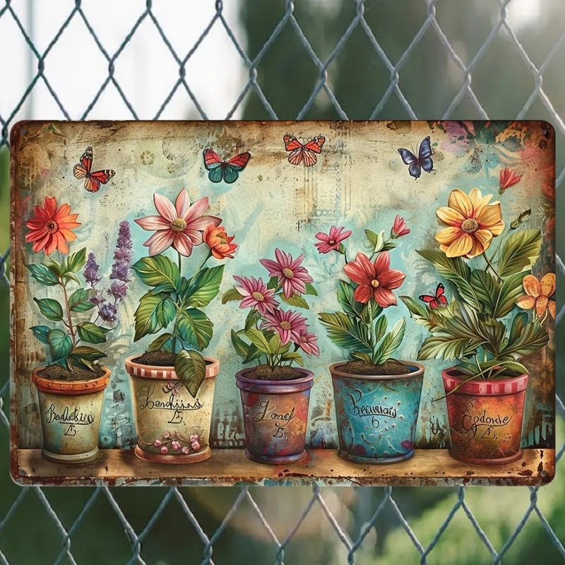 Charming Vintage Garden Metal  - огляд і ціна Home Office Depot