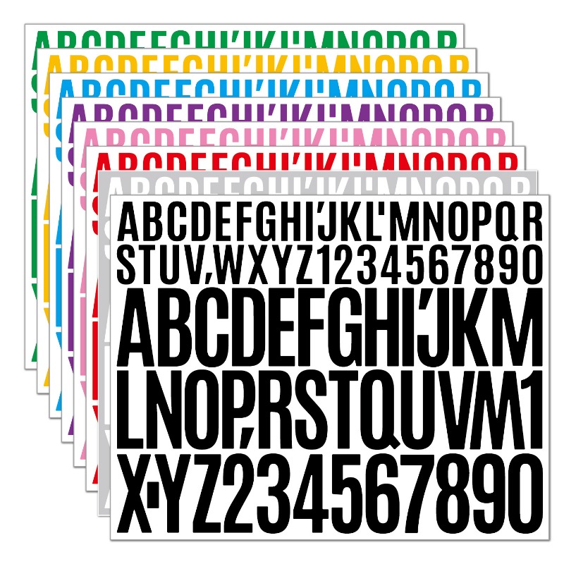 1+2 Inch Mixed Alphabet Number - огляд і ціна Letter Tray Desk