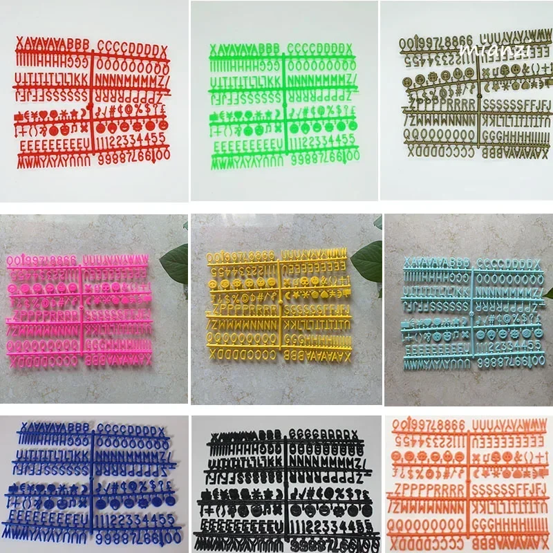 Colorful Felt Board Letters Bu - огляд і ціна Letter Tray Desk