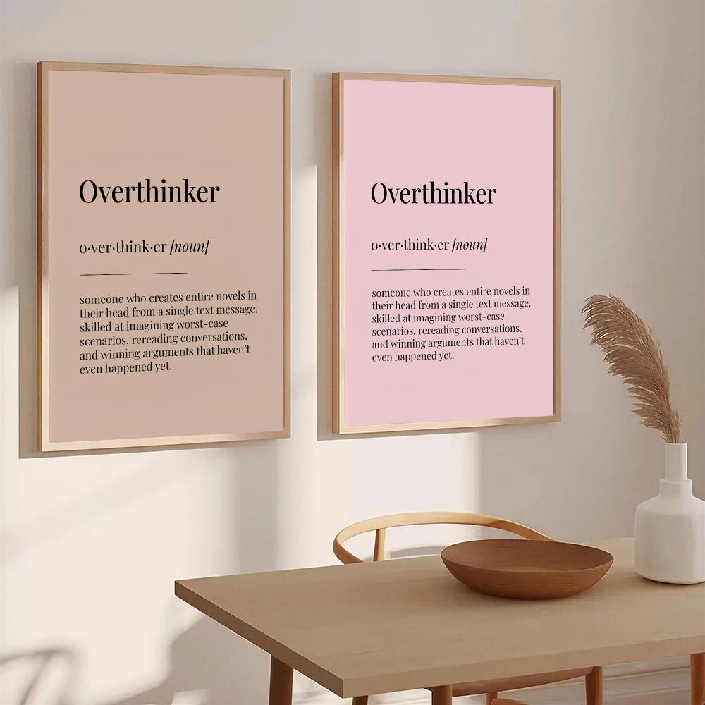 Funny Overthinker Definition H - огляд і ціна Home Office Dictionary