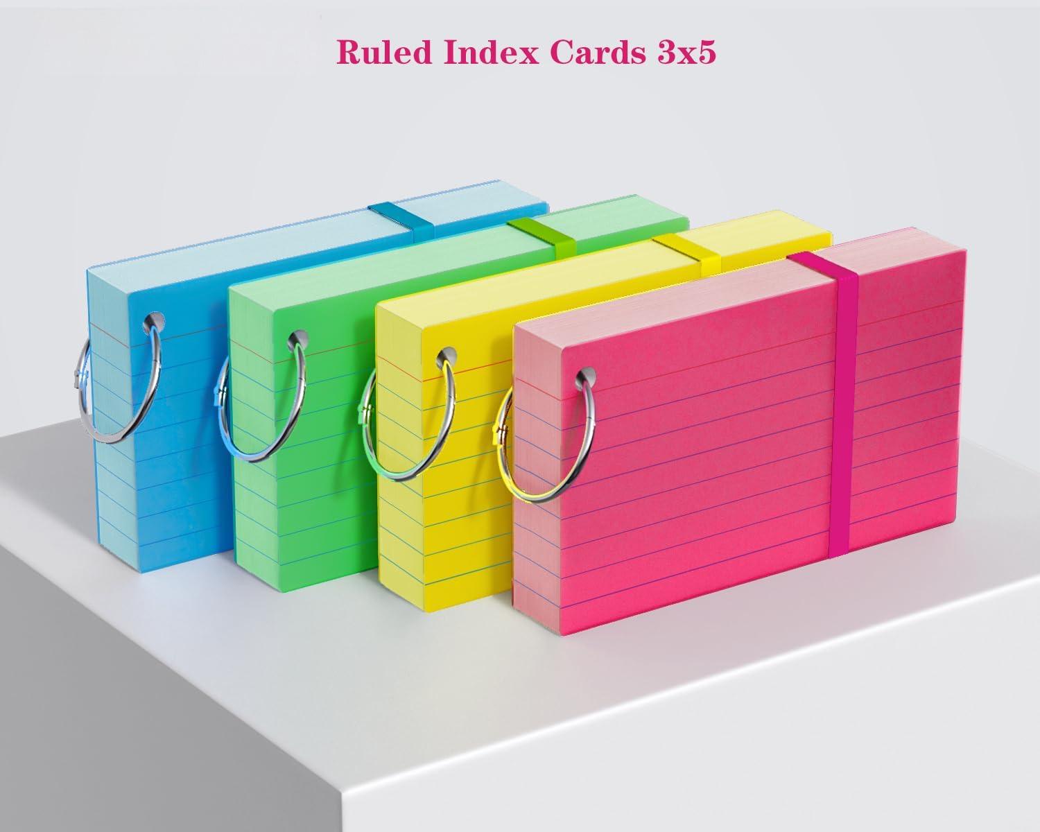 New 200 PCS Colored Index Card - огляд і ціна Home Office New Rules